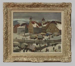 Marche En Hiver A Pontarlier