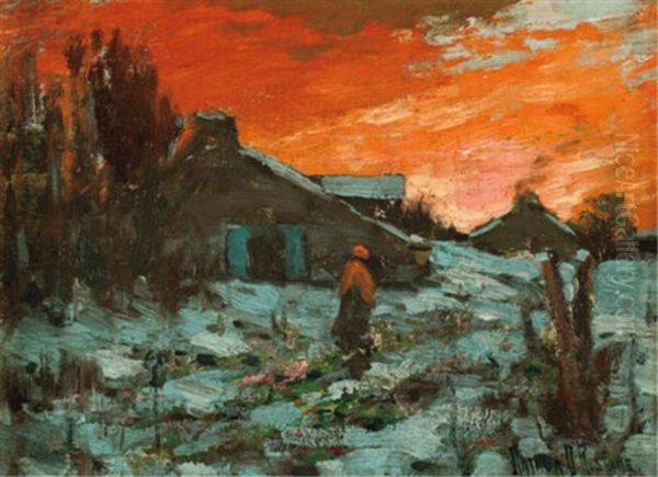 Winter Sunset - view 1