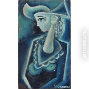 Cubist Portrait Of A Woman