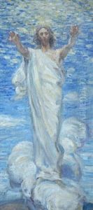 Christ. Altarpiece Stende by Janis Rozentals