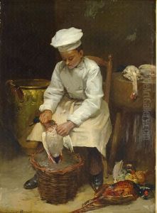 Cooking Boy by Dominique Hubert Rozier