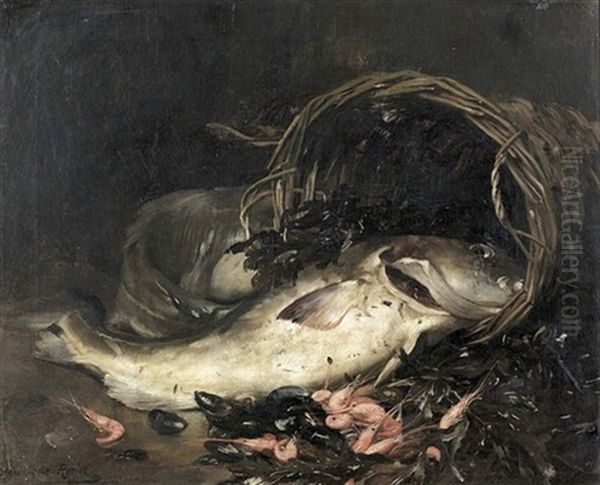 Stillleben Mit Fischen Und Meeresfruchten - view 1