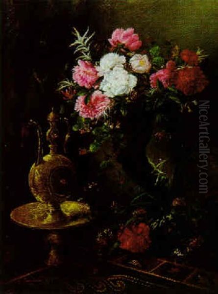 Aiguiere Et Fleurs - view 1