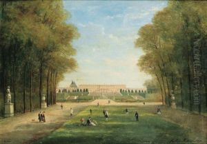 Promenade Dans Le Parc De Versailles