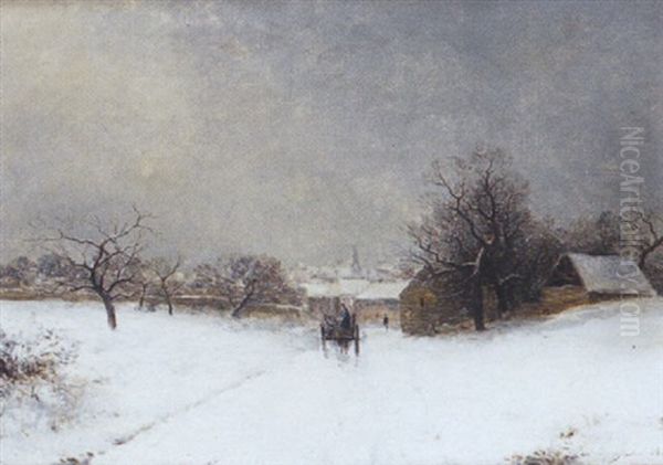 Paysage Sous La Neige - view 1