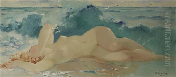Nu Devant La Mer - view 1