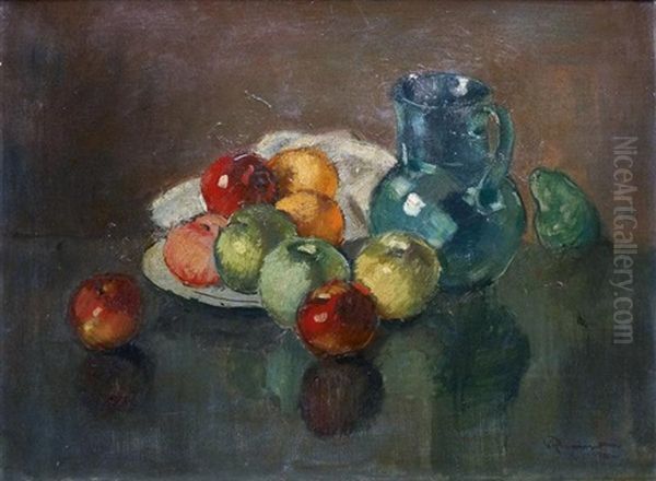 Nature Morte Au Pichet Et Aux Pommes - view 1