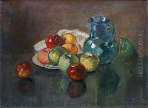Nature Morte Au Pichet Et Aux Pommes Nature Morte Au Pichet Et Aux Pommes