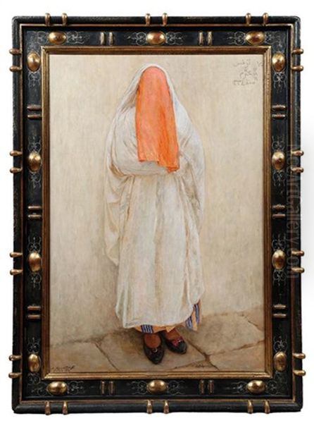 Jeune Femme Au Visage Voile - view 1