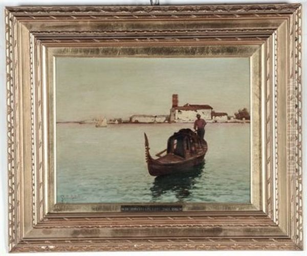 Gondola In Laguna - view 1