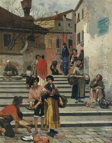 Venetian Sellers - view 1
