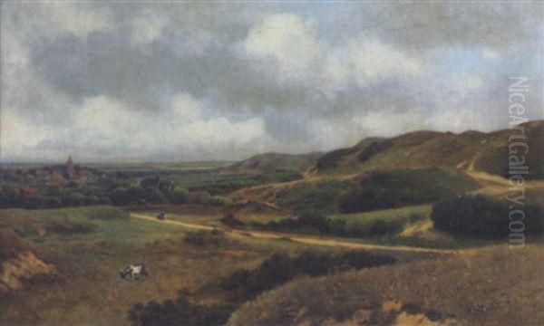 Hollandische Landschaft Bei Nordwijk - view 1
