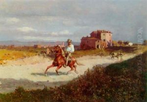 Romische Campagna by Franz Leo Ruben