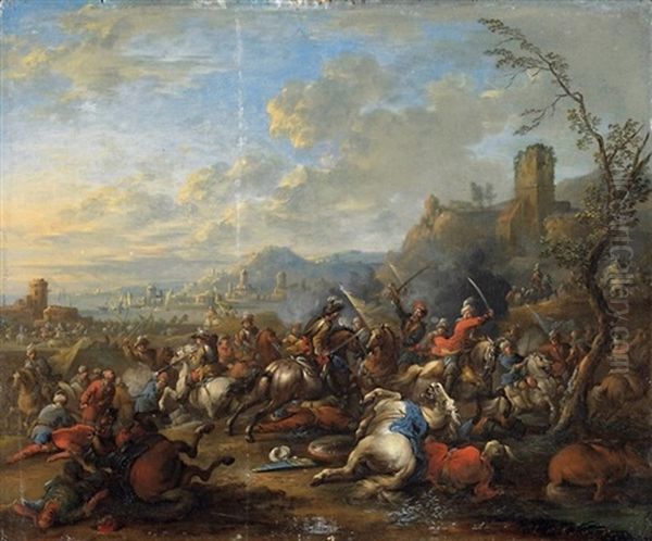 Reiterschlacht Wahrend Der Turkenkriege - view 1