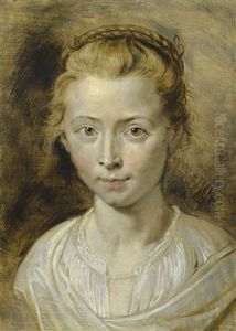 Portrait Of Clara Serena, The Artist's Daughter