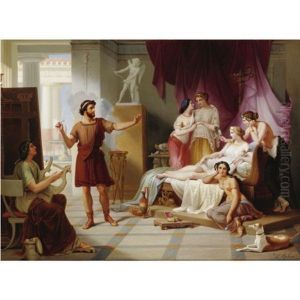 Apelle E Pancaspe by Luigi Rubio
