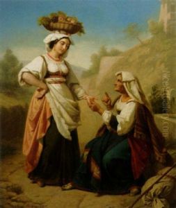 Die Wahrsagerin Und Die Magd by Luigi Rubio