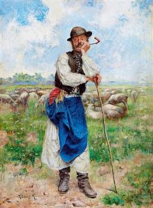 Shepherd With A Pipe