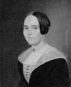 Portrait Einer Dame by Franz Rucker