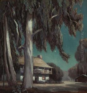 California Moonlight by Cornelis J. Botke