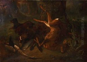 Hunting Scene Hunting Scene
