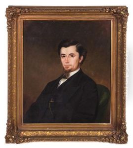 Portrait Of Reverend Purdy Dickerson Barnhart, March 1870