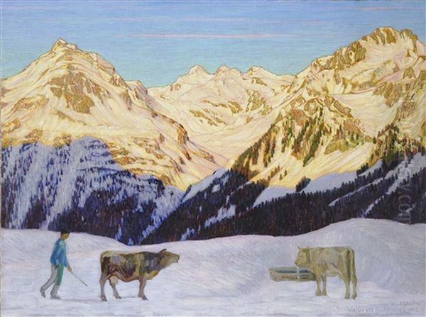 Der Morgen. Maloja - view 1