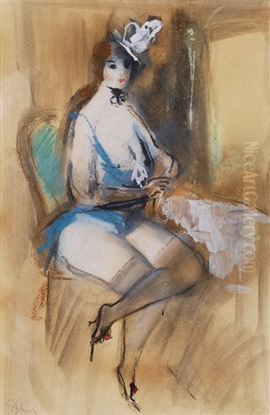 Lady In Blue - view 1