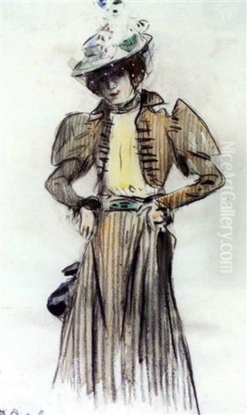 Pukukuva (costume Sketch) - view 1