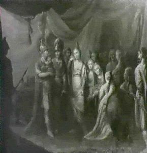 The Family Of Darius Before Alexander by Anton Christoffer Rude