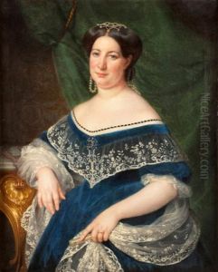 Portrait De Femme Assise
