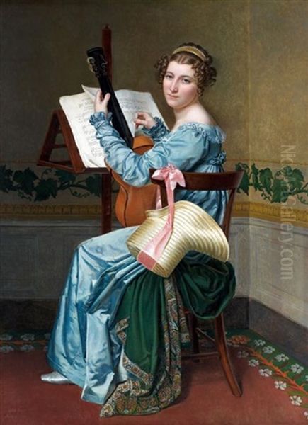 Portrait De Victorine Van Der Haert, Soeur De L'artiste - view 1