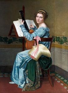 Portrait De Victorine Van Der Haert, Soeur De L'artiste by Sophie Fremiet Rude