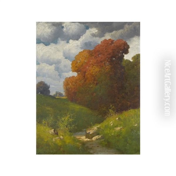 Herbstliche Bachlandschaft - view 1