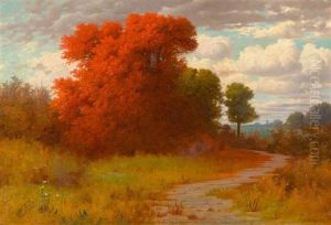 Herbstlandschaft by Eduard Ruedisuehli