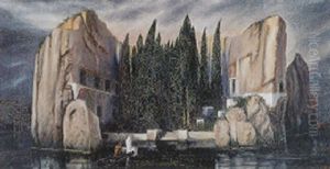 Die Toteninsel by Eduard Ruedisuehli