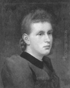 Portrait Einer Jungen Blonden Frau
