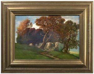 Tempelruine Im Herbst