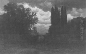 Landschaft Mit Burgruine