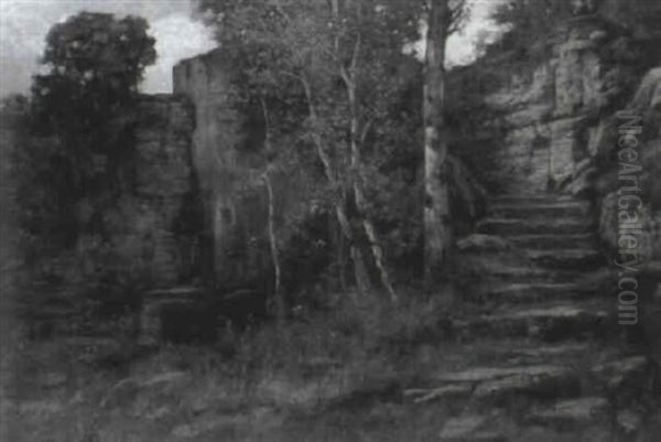 Altes Gemauer Mit Treppe - view 1