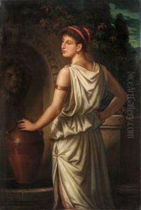 Bildnis Einer Jungen Dame Im Antikisierenden Gewand Bildnis Einer Jungen Dame Im Antikisierenden Gewand