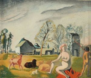 Der Herbst by Ernst Georg Rueegg