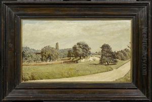 Landschaft Bei Ruti/bulach by Ernst Georg Rueegg