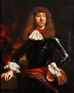 Portrait Eines Edelmannes by Johann Baptist Ruel