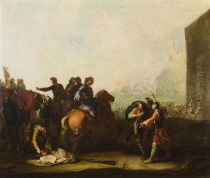 Plundernde Soldaten by Rugendas, Georg Philipp I