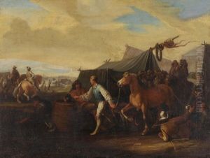 Rugendas_georg Philipp Lagerndes Heer by Rugendas, Georg Philipp I