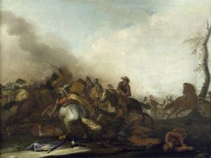 Reiterschlacht by Rugendas, Georg Philipp I