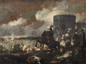 Ausfall Aus Der Belagerten Burg