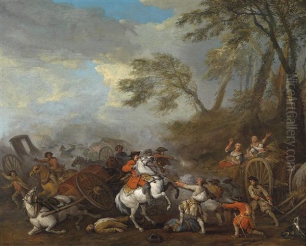 Ein Kavalleriescharmutzel - view 1