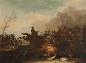Reiterschlacht by Rugendas, Georg Philipp I